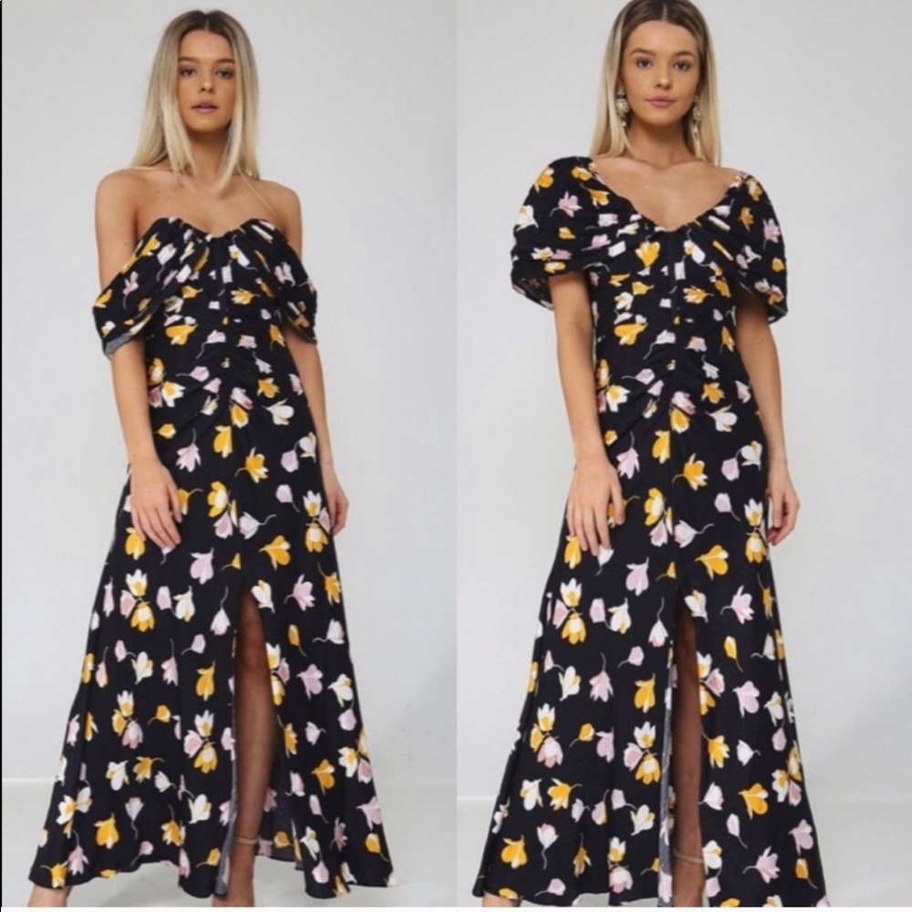 Self Portrait floral dress